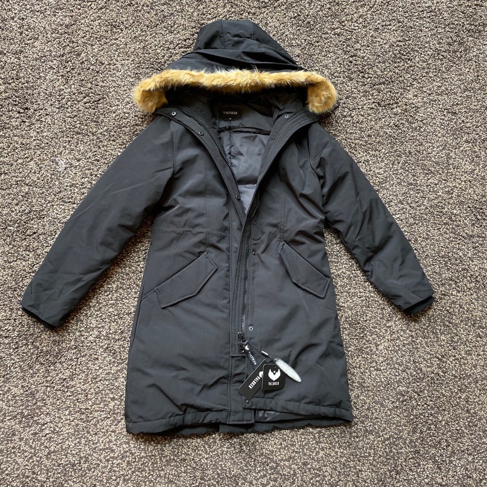 Valuker Waterproof Down Parka with Royal Fur